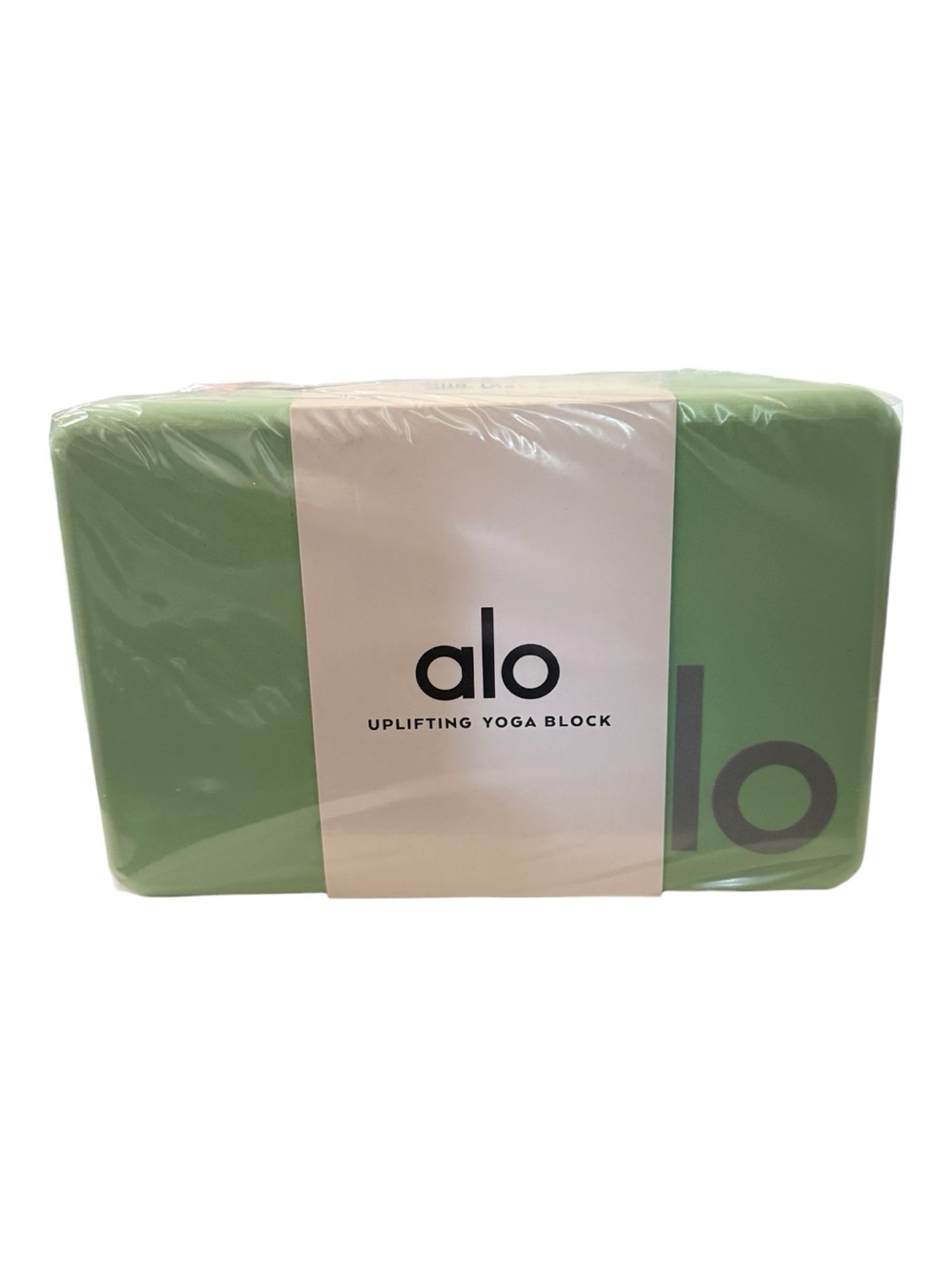Alo Yoga Uplifting Yoga Block – Honeydew/Silver – One Size – New